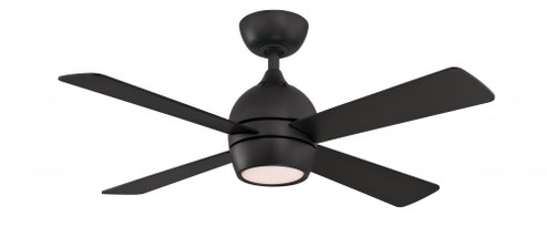 Kwad 44 inch Indoor Ceiling Fan with LED Light Kit - Black (90|FP7644BL)