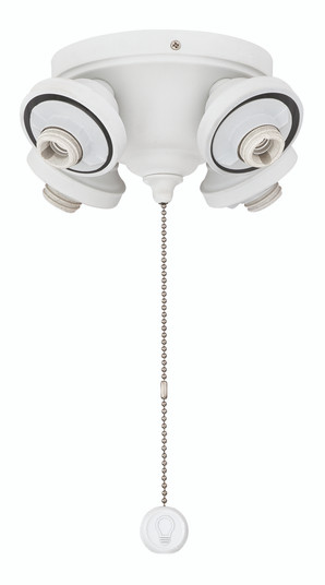 Ceiling Fan 4 Light Fitter - Matte White (90|F8MW)