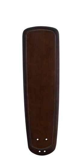 myFanimation 54 inch Indoor/Outdoor Ceiling Fan Blade Set of 5 - Walnut with Walnut Inlay (90|B454WADWA)