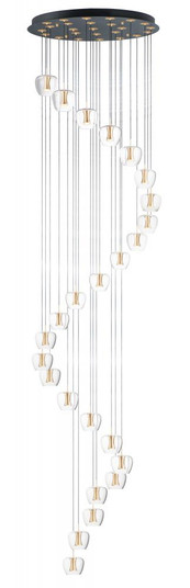 Newton-Multi-Light Pendant (94|E24169-18BKGLD)