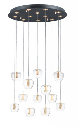 Newton-Multi-Light Pendant (94|E24167-18BKGLD)