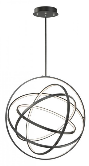 Gyro II-Single Pendant (94|E24785-BK)