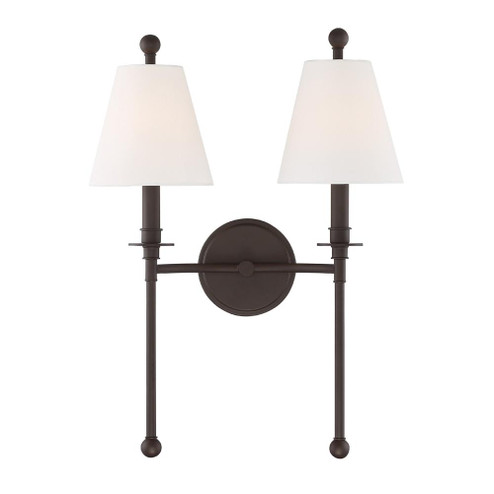Riverdale 15'' Dark Bronze Sconce (205|RIV-383-DB)
