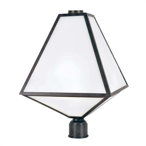 Brian Patrick Flynn for Crystorama Glacier 3 Light Black Charcoal Outdoor Post (205|GLA-9709-OP-BC)