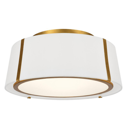 Fulton 3 Light Antique Gold Semi Flush Mount (205|FUL-905-GA) Fulton 3 Light Antique Gold Semi Flush Mount (205|FUL-905-GA)
