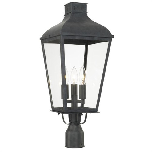 Dumont 3 Light Graphite Outdoor Post (205|DUM-9807-GE)