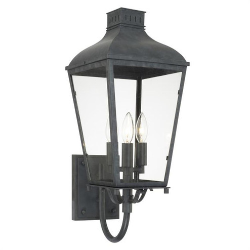 Dumont 3 Light Graphite Outdoor Sconce (205|DUM-9802-GE)