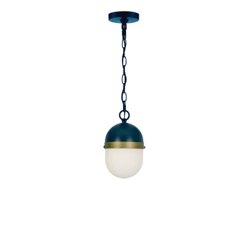 Brian Patrick Flynn Capsule 3 Light Matte Black + Textured Gold Outdoor Pendant (205|CAP-8506-MK-TG)