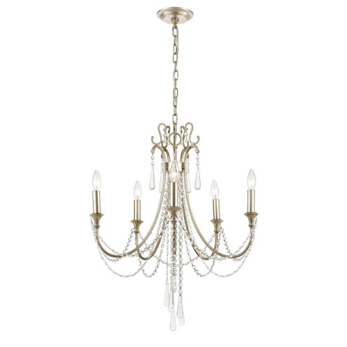 Arcadia 23.5'' Antique Silver Chandelier (205|ARC-1905-SA-CL-MWP)