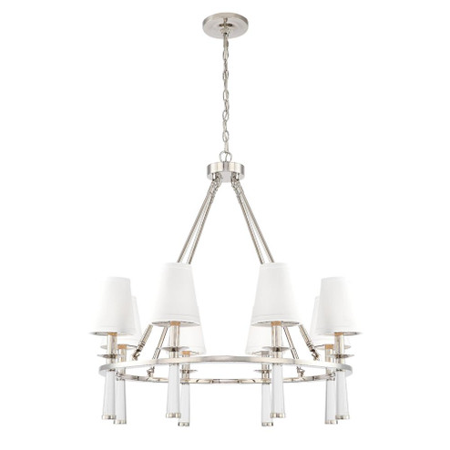 Baxter 31.5'' Polished Nickel Chandelier (205|8867-PN)