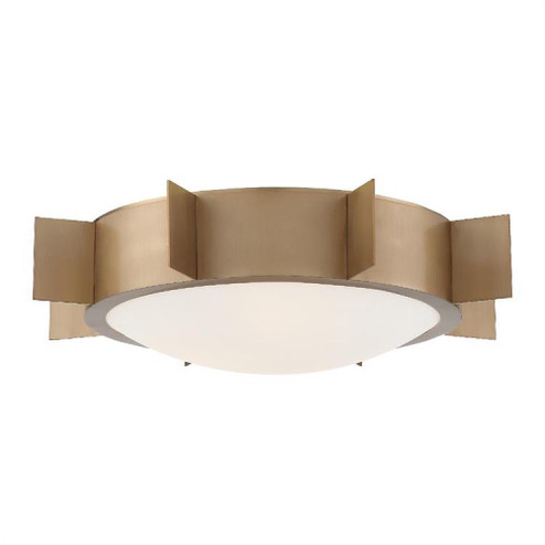 Solas 3 Light Vibrant Gold Flush Mount (205|SOL-A3103-VG)