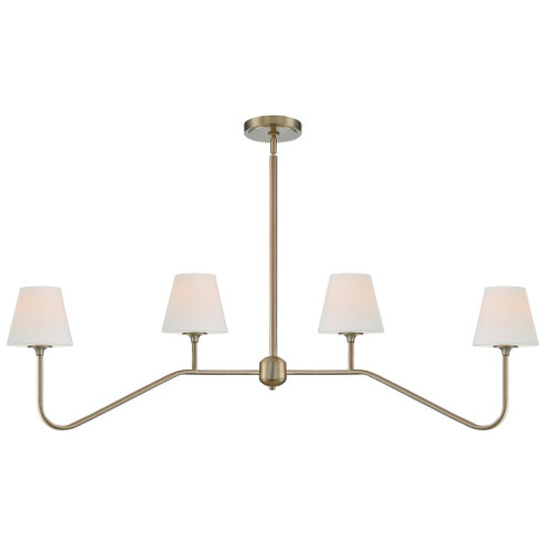 Keenan 48'' Vibrant Gold Linear Chandelier (205|KEE-A3004-VG)