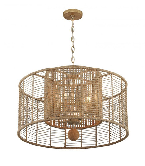 Jayna 25'' Burnished Silver Chandelier (205|JAY-A5004-BS)