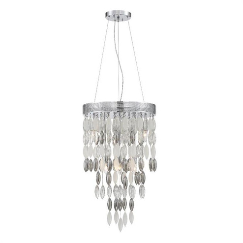 Hudson 6 Light Polished Chrome Chandelier (205|HUD-A2216-CH)