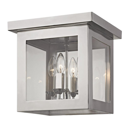 Brian Patrick Flynn Hurley 11.75'' Polished Nickel Flush Mount (205|6050-PN)