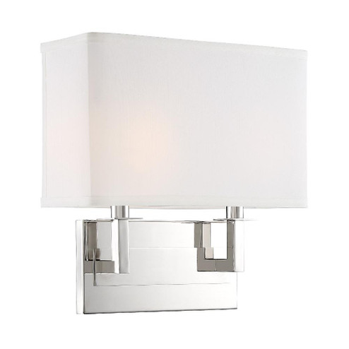 Durham 2 Light Polished Nickel Sconce (205|DUR-A3542-PN)