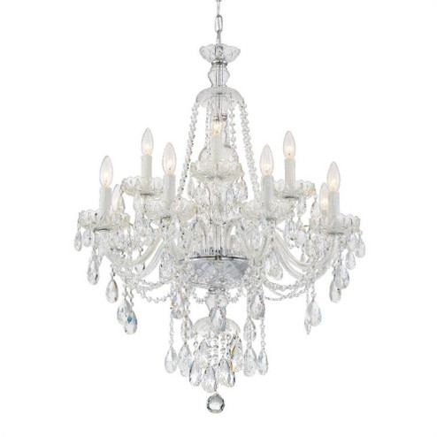 Candace 12 Light Spectra Crystal Polished Chrome Chandelier (205|CAN-A1312-CH-CL-SAQ)