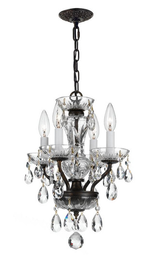 Welton 11'' Hand Cut Crystal English Bronze Chandelier (205|5534-EB-CL-MWP)