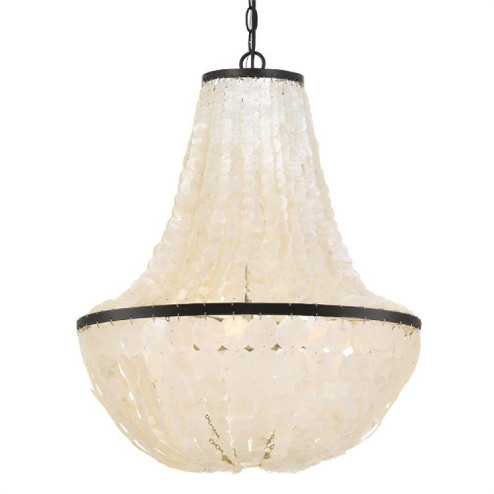 Brielle 6 Light Dark Bronze Chandelier (205|BRI-3006-DB)