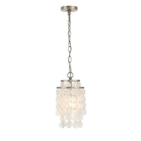 Brielle 7'' Antique Silver Chandelier (205|BRI-3000-SA)