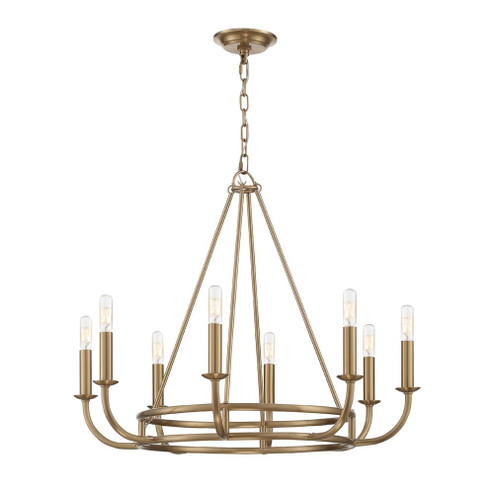 Bailey 28'' Aged Brass Chandelier (205|BAI-A2108-AG)