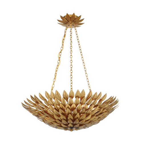 Broche 24.5'' Antique Gold Chandelier (205|517-GA)