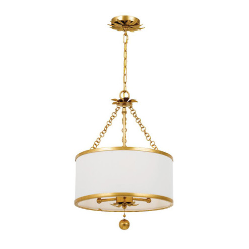 Broche 14'' Antique Gold Chandelier (205|513-GA)
