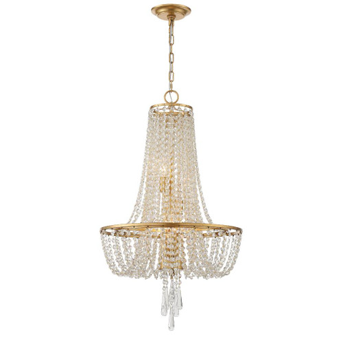 Arcadia 18'' Antique Gold Chandelier (205|ARC-1907-GA-CL-MWP)