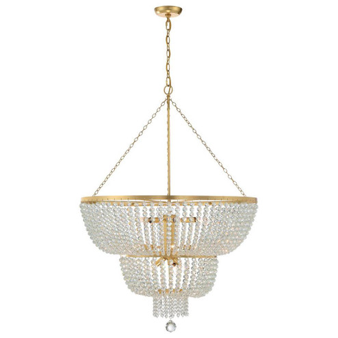 Rylee 32'' Antique Gold Chandelier (205|612-GA)