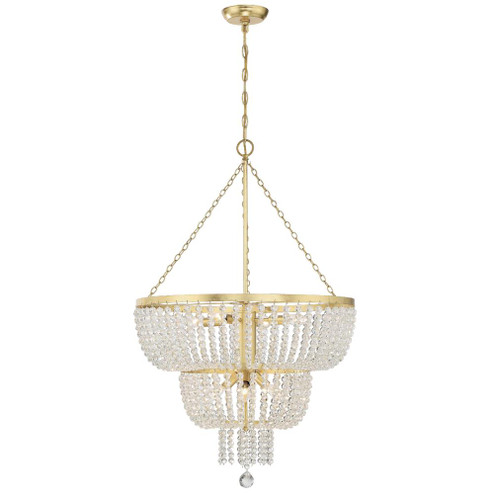 Rylee 24.75'' Antique Gold Chandelier (205|610-GA)