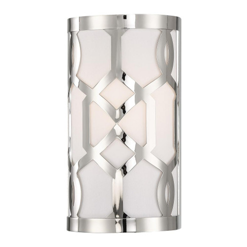 Libby Langdon Jennings 1 Light Polished Nickel Sconce (205|2262-PN)