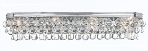 Calypso 33'' Crystal Teardrop Polished Chrome Bathroom Vanity (205|134-CH)