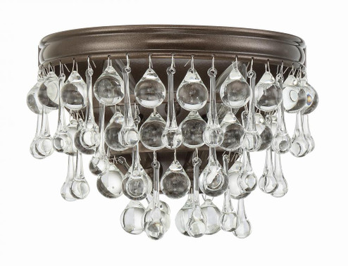 Calypso 10.75'' Crystal Teardrop Vibrant Bronze Sconce (205|132-VZ)