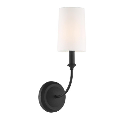 Libby Langdon Sylvan 4.75'' Black Forged Sconce (205|2241-BF)