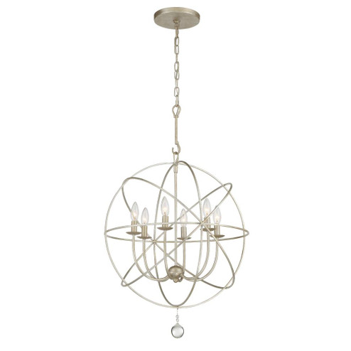 Solaris 22.5'' Olde Silver Chandelier (205|9226-OS)