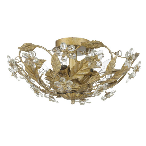Paris Market 16'' Gold Leaf Semi Flush Mount (205|5316-GL)