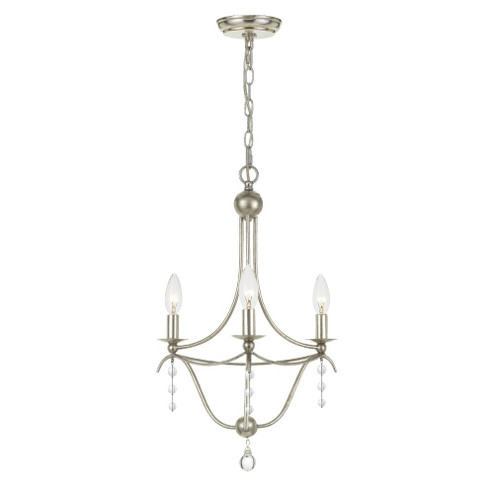 Metro 15.5'' Antique Silver Chandelier (205|433-SA)