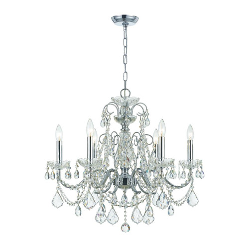 Imperial 26'' Hand Cut Crystal Polished Chrome Chandelier (205|3226-CH-CL-MWP)