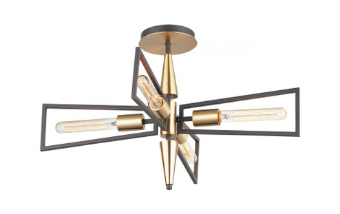 Wings-Flush Mount (19|11650BKSBR)