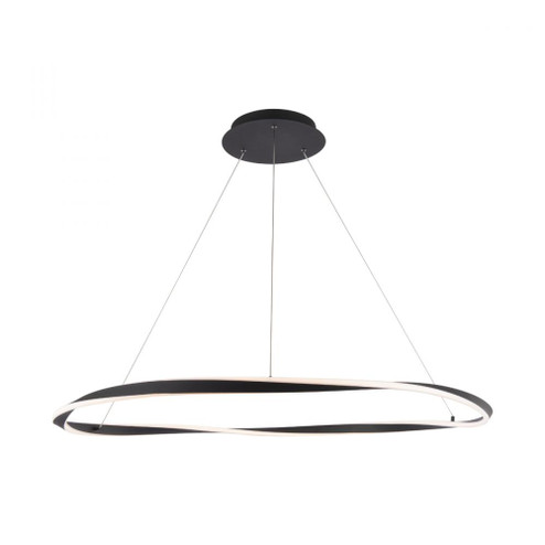 ETERNAL 41IN TWISTED RND PENDANT 3000K (1357|PD-18041-BK)