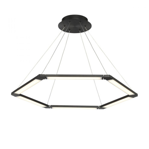 LUNE 32IN HEXAGON PENDANT 3000K (1357|PD-14032-BK)