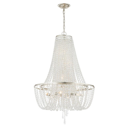 Arcadia 24'' Antique Silver Chandelier (205|ARC-1917-SA-CL-MWP)