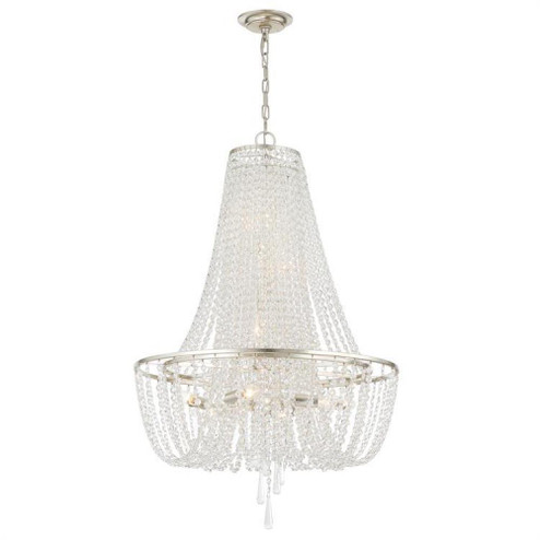 Arcadia 9 Light Antique Silver Chandelier (205|ARC-1917-SA-CL-MWP)
