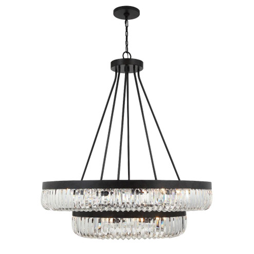 Alister 42'' Charcoal Bronze Chandelier (205|ALI-B2026-CZ)