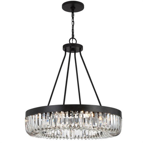 Alister 10 Light Charcoal Bronze Chandelier (205|ALI-B2010-CZ)