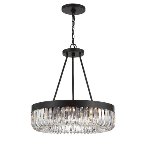 Alister 23.25'' Charcoal Bronze Chandelier (205|ALI-B2008-CZ)