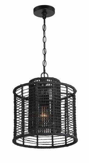 Jayna 1 Light Matte Black Mini Pendant (205|JAY-A5001-MK)