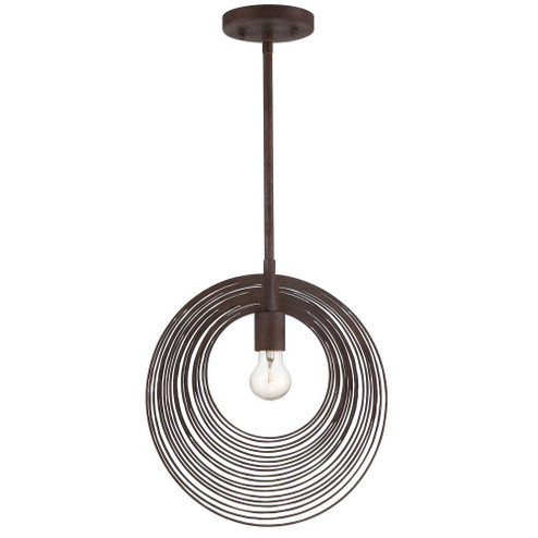 Doral 1 Light Forged Bronze Mini Pendant (205|DOR-B7701-FB)