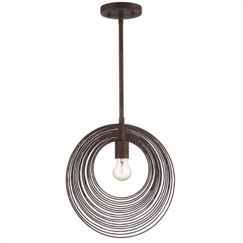 Doral 1 Light Forged Bronze Pendant (205|DOR-B7701-FB)