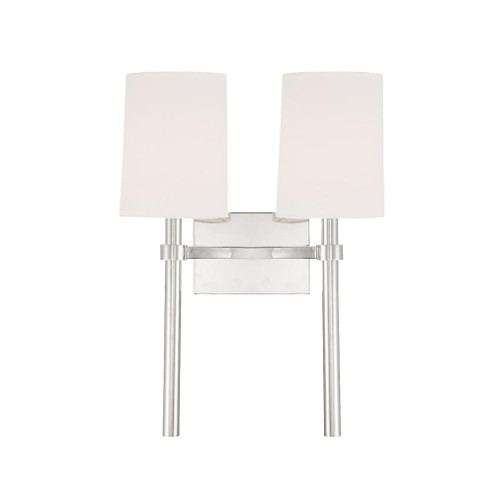 Bromley 13.75'' Polished Nickel Sconce (205|BRO-452-PN)
